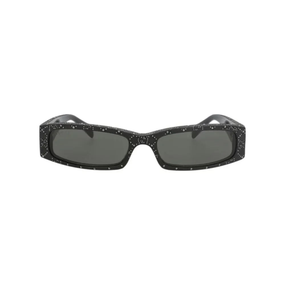 Gucci Square-Frame Recycled Acetate Sunglasses Black Mens